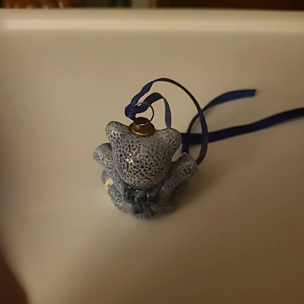 Delf Bear Ornament